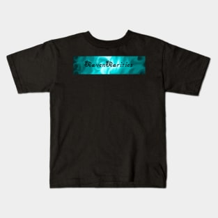 "RavenRarities" Banner Kids T-Shirt